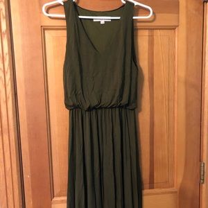 Loft Green Maxi Dress
